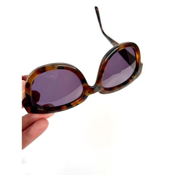 Ace & Tate Harper On the Rocks Round Tortoise Shell Sunglasses 54 21 145 - Picture 13 of 16
